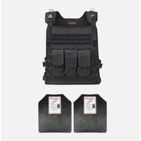 CHALECO Tactical Scorpion Gear Level III+ / AR500 / RF2 / Body Armor