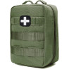 Kit de primeros auxilios EMT Medical IFAK bolsa, Molle Tactical Med bolsa de trauma de emergencia para camping, hogar, coche,