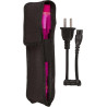 VIPERTEK VTS-T03 Aluminum Stun Gun with LED Flashlight, Pink