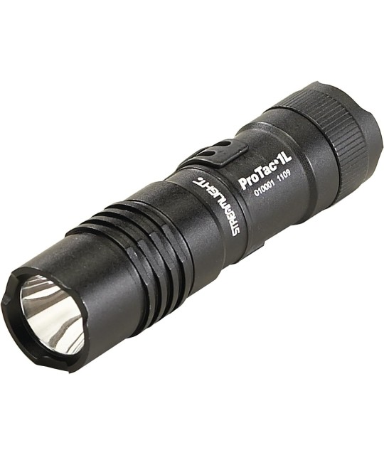 Streamlight 88061 ProTac 1L-1AA - Luz táctica profesional de doble combustible, 350 lúmenes, color negro