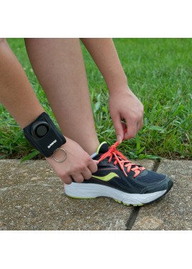 SABRE Alarma personal para correr – 130dB (rango de 1000 pies/300 m) con correa para muñeca ajustable/reflexiva/resistente a la