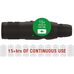 ATN BinoX - Prismáticos inteligentes 4K 4-16X para día/noche con buscador de rango láser, grabación de video Full HD, WiFi, zoom