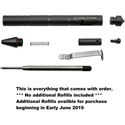 Valtcan Impel - Bolígrafo de titanio EDC