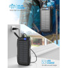 Power-Bank-Solar-Charger - Banco de energía de 42800 mAh, cargador portátil, batería externa 5V3.1A Qc 3.0 carga rápida linterna