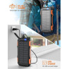 Power-Bank-Solar-Charger - Banco de energía de 42800 mAh, cargador portátil, batería externa 5V3.1A Qc 3.0 carga rápida linterna