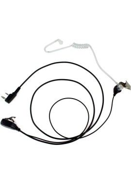 Caja de 10, auriculares Retevis Walkie Talkies con micrófono de 2 pines de tubo acústico compatible con Baofeng UV-5R Retevis