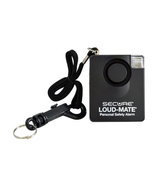 Secure SLM-99 Loud-Mate Alarma de pánico de alerta de emergencia para seguridad personal y protección contra atacantes que roban