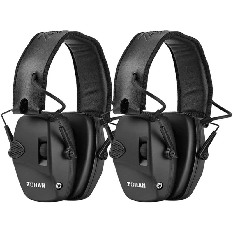 ZOHAN EM054 Electronic Ear Protection for Shooting Range with Sound Amplification Noise Reduction, Ear Muffs for Gun Range