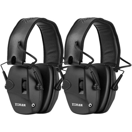 ZOHAN EM054 Electronic Ear Protection for Shooting Range with Sound Amplification Noise Reduction, Ear Muffs for Gun Range